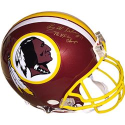 Billy Kilmer Signed Washington Redskins Full Size Proline Helmet #17 72 NFC Champs