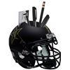 Image 1 : Vanderbilt Commodores (Black With Anchor) NCAA Football Schutt Mini Helmet Desk Caddy