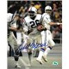 Image 1 : Lydell Mitchell Signed Baltimore Colts 8X10 Photo (White Jersey Run)