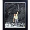 Image 1 : Jack Nicklaus Signed 1986 Masters (25Th Anv Spotlight) 24X30 Stretched Giclee Canvas Custom Framed- 