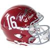 Image 1 : Derrick Henry Signed Alabama Crimson Tide #16 Riddell Full Size Authentic Speed Helmet 15 Heisman- S