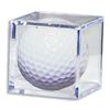 Image 1 : Golf Ball Acrylic Display Case Cube- Case Of 12