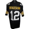 Image 1 : Terry Bradshaw Pittsburgh Steelers Unsigned Black TB Prostyle Jersey XL