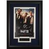 Image 1 : Bradley Cooper Signed The Hangover Part III 22X30 Masterprint Poster Custom Black Framed 3 Sigs (Mov