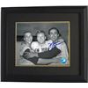 Image 1 : Joe Pepitone Signed New York Yankees 8X10 Photo Custom Framed (With Mantle & Maris)