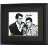 Image 1 : Jerry Lewis Signed B&W 8X10 Photo With Stethoscope W/ Dean Martin Custom Framed (Movie/Comedian/Ente