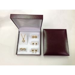Five Piece Set in Gift Box Gold