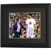 Image 1 : Jahlil Okafor Signed Duke Blue Devils 8X10 Photo #15 Custom Framed (With Mike Krzyzewski)