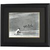 Image 1 : Clete Boyer Signed New York Yankees 8X10 B&W Photo Custom Framed WS Play 1961 (Horizontal-Deceased)