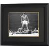 Image 1 : Muhammad Ali Unsigned 11X14 Photo B&W Custom Framed Over Sonny Liston (Horizontal)