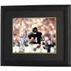 Image 1 : Walter Payton Signed Chicago Bears 8X10 Photo Custom Framed (Horizontal- Navy Jersey Run) (Deceased)