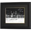 Image 1 : Christian Laettner Signed Duke Blue Devils Horizontal B&W Metallic 16X20 Photo Custom Framed The Sho