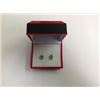 Image 1 : Green CZ Stud Earring in Gift Box