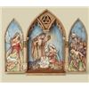 Image 1 : 11.25Wood Look Triptych Holy