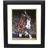 Image 1 : Craig Hodges Signed Chicago Bulls 8X10 Photo Custom Framed Vs New York Knicks (3X 3 Point Shooting C