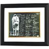 Image 1 : New York Yankees Signed 16X20 Photo Custom Framed Babe Ruth With 48 Signatures