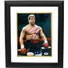 Image 1 : Tommy Morrison Signed Boxing 8X10 Photo Custom Framed Deceased (Rocky V)- PSA Hologram