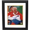 Image 1 : Marv Levy Signed Buffalo Bills 16X20 Photo Custom Framed HOF 01 (Red & Blue Jacket Coaching)