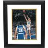 Image 1 : Christian Laettner Signed Duke Blue Devils Vertical 16X20 Photo Custom Framed 1992 The Shot Vs KY Bu