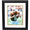 Image 1 : Chris Simms Signed Texas Longhorns 8X10 Photo Custom Framed- PSA Hologram (Orange Jersey Passing)