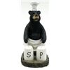 Image 1 : Black Bear Chef Salt & Pepper Set