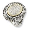 Image 1 : SS W/14K Dia Ring
