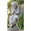 Image 1 : 17H Seated Angel On Pedestal