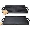 Image 1 : Old Mountain Cast Iron Preseasoned Two-burner Reversible GrillGriddle