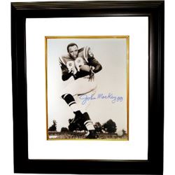 John Mackey Signed Baltimore Colts 16X20 Photo Custom Framed