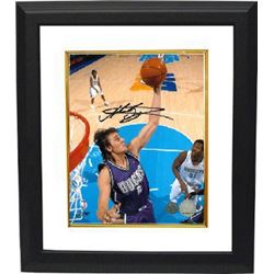 Andrew Bogut Signed Milwaukee Bucks 8X10 Photo Custom Framed