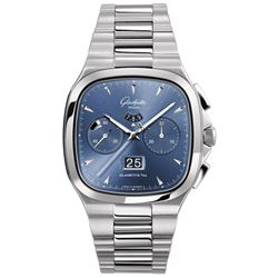 Glashutte Original  20Th Century Vintage Seventies Chronograph Panorama Date  Men Watch