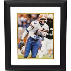 Jabar Gaffney Signed Florida Gators 8X10 Photo Custom Framed