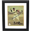 Image 1 : Duke Snider Signed Brooklyn Dodgers 8X10 Photo Custom Framed