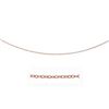 Image 1 : 2.5mm 14K Rose Gold Pendant Chain with Textured Links