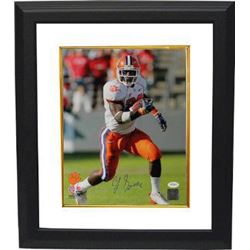 CJ Spiller Signed Clemson Tigers 16X20 Photo Custom Framed- JSA Hologram