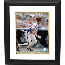 Mike Schmidt Signed Philadelphia Phillies 8X10 Photo Custom Framed