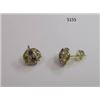 Image 1 : Round Multicolor CZ Earring