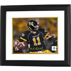 Blaine Gabbert Signed Missouri Tigers 8X10 Photo Custom Framed