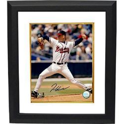 Tom Glavine Signed Atlanta Braves 8X10 Photo Custom Framed