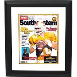 Peyton Manning Unsigned Tennessee Vols 1997 Athlon Cover 8X10 Custom Framed