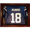 Image 1 : Football Jersey Deluxe Half Display Case Mahogany