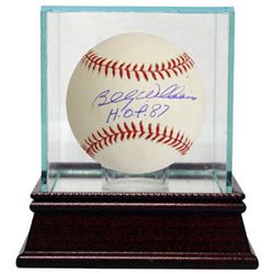 Billy Williams Signed Official Major League Baseball HOF 87 W/ Glass Case- Tri-Star Hologram