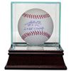 Image 1 : So Taguchi Signed Official Major League Baseball 2X WS Champ W/ Glass Case Japanese/English-(Cardina