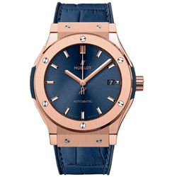 Hublot  Classic Fusion Blue  Men Watch