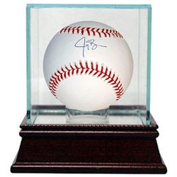 Jay Bruce Signed Official Major League Baseball W/ Glass Case (New York Mets)