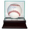 Image 1 : Jay Bruce Signed Official Major League Baseball W/ Glass Case (New York Mets)