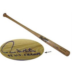 Paul Molitor Signed Rawlings Big Stick Blonde Bat 93 WS Champs (Toronto Blue Jays/Milwaukee Brewers)