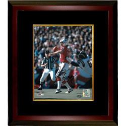 Steve Grogan Signed New England Patriots 8X10 Photo Custom Framed