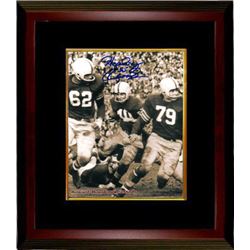 Hopalong Cassady Signed Ohio State Buckeyes 8X10 Sepia Photo Custom Framed 55 (Heisman)