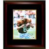 Image 1 : Chris Simms Signed Texas Longhorns 8X10 Photo Custom Framed- PSA Hologram (Orange Jersey Passing)